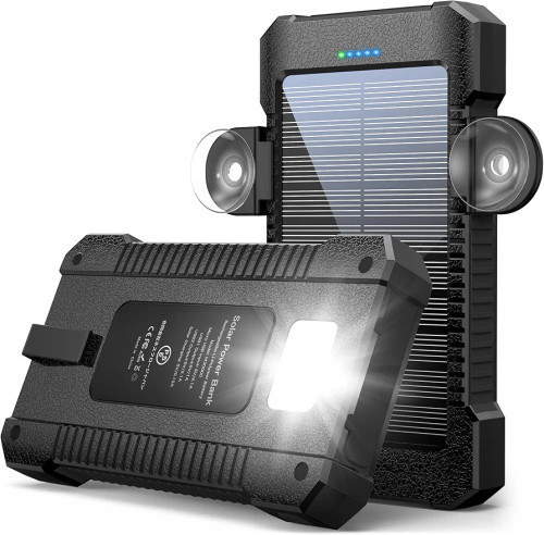پاوربانک خورشیدی 26800mAh برند Solar
