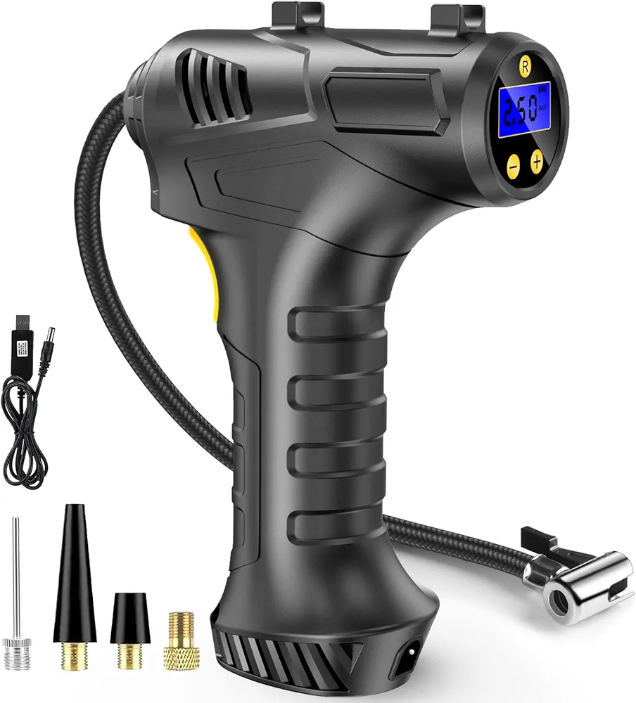 پمپ باد شارژیcordless Tire Inflator