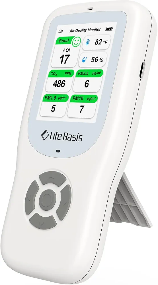 دستگاه سنجش کیفیت هواLifeBasis Medidor Calidad Aire 10 en 1