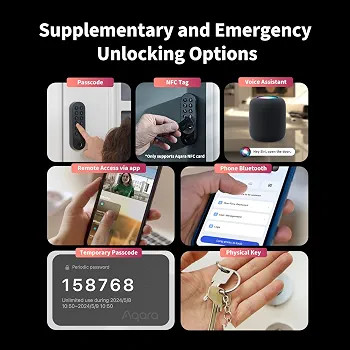 قفل هوشمند Aqara Smart Lock U200