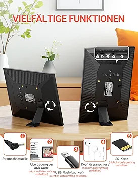 قاب عکس دیجیتال ۱۰.۱ اینچ OBVHNUA