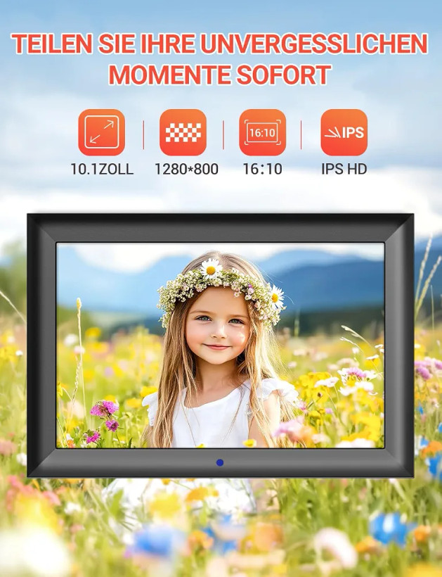 قاب عکس دیجیتال ۱۰.۱ اینچ OBVHNUA