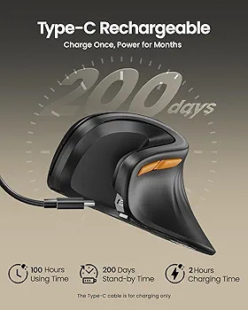 ماوس ارگونومیک بیسیم ProtoArc EM11 NL
