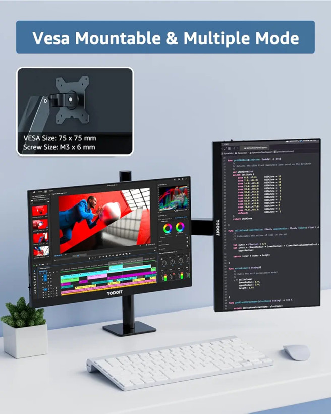 مانیتور پرتابل یونیک Yodoit مدلPTM15